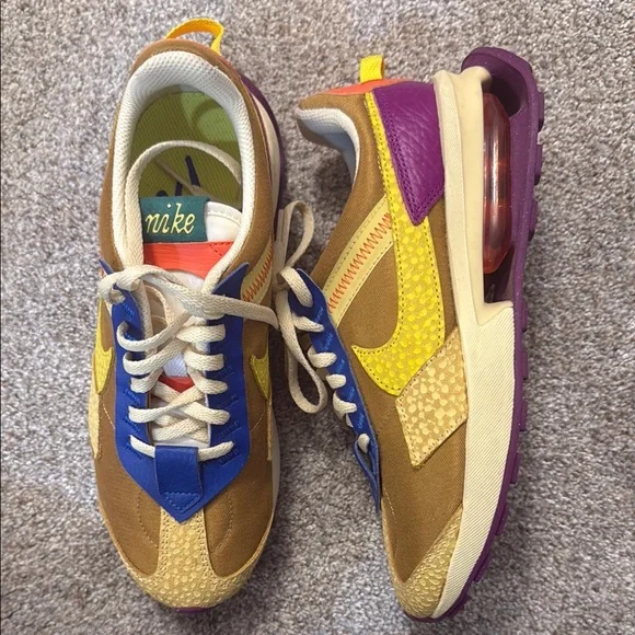 Nike | Shoes | Nike Vibrant Yellow And Blue Sneakers | Poshmark display picture 3